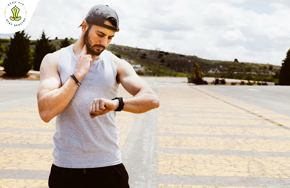 Athletes fitness trackers